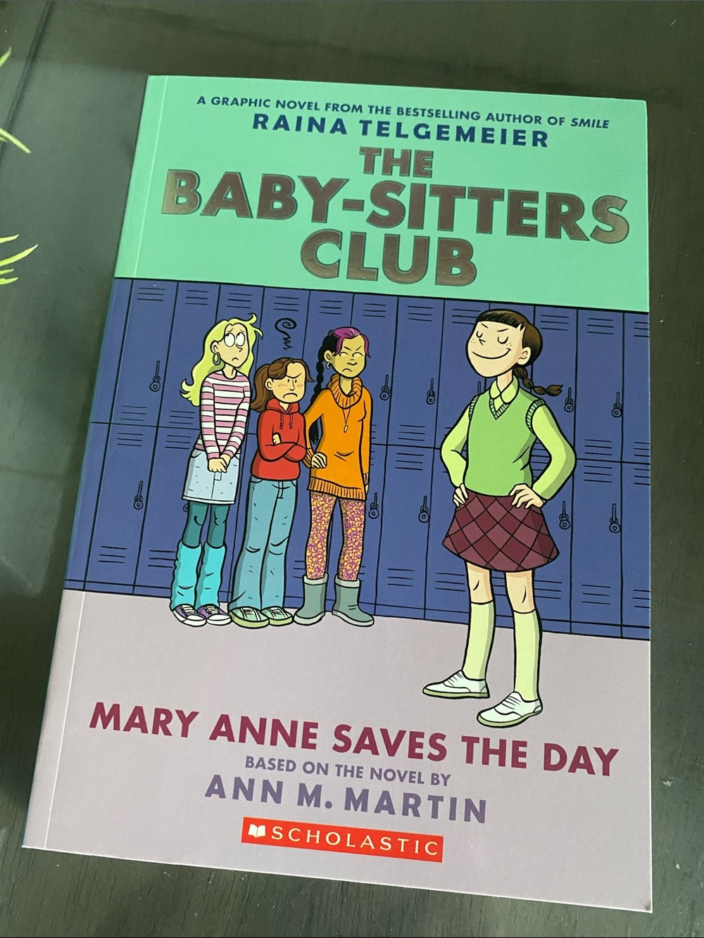 The Baby-Sitters Club Book Mary Anne Saves the Day by Ann M. Martin graphic